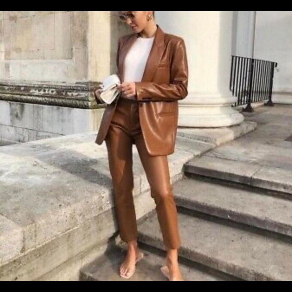 Leather Zara Pants